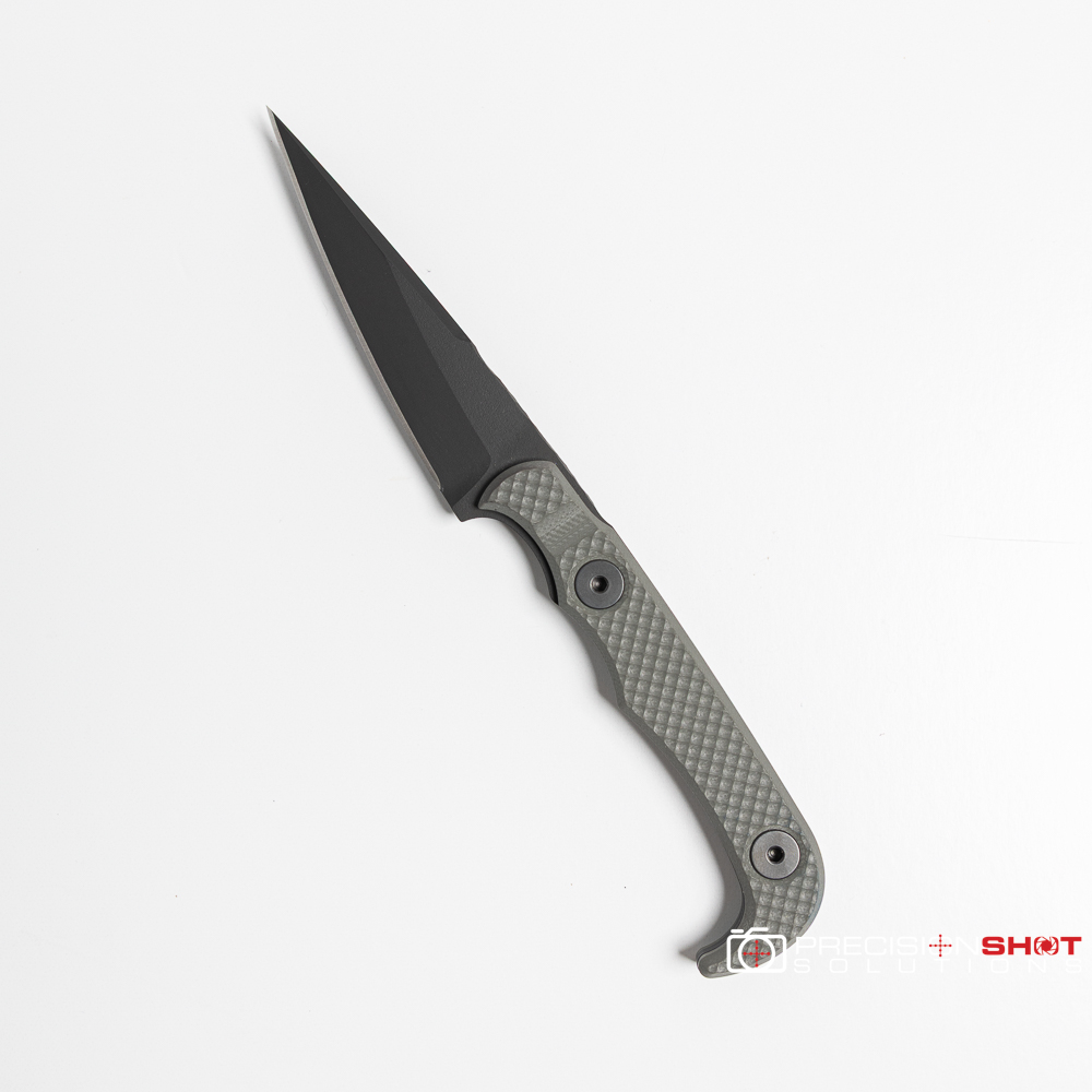 Half Face Blades Slender Man- Grey G10/Black Cerakote - Image 6