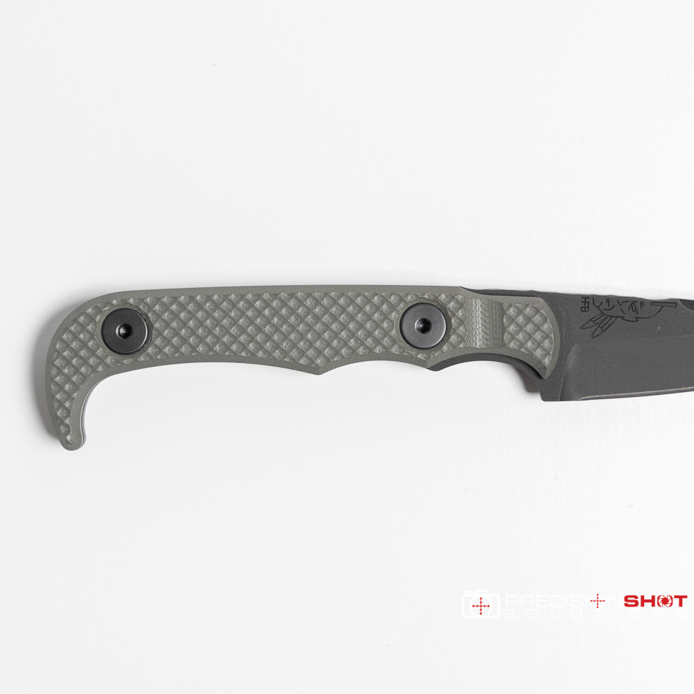Half Face Blades Slender Man- Grey G10/Black Cerakote - Image 7