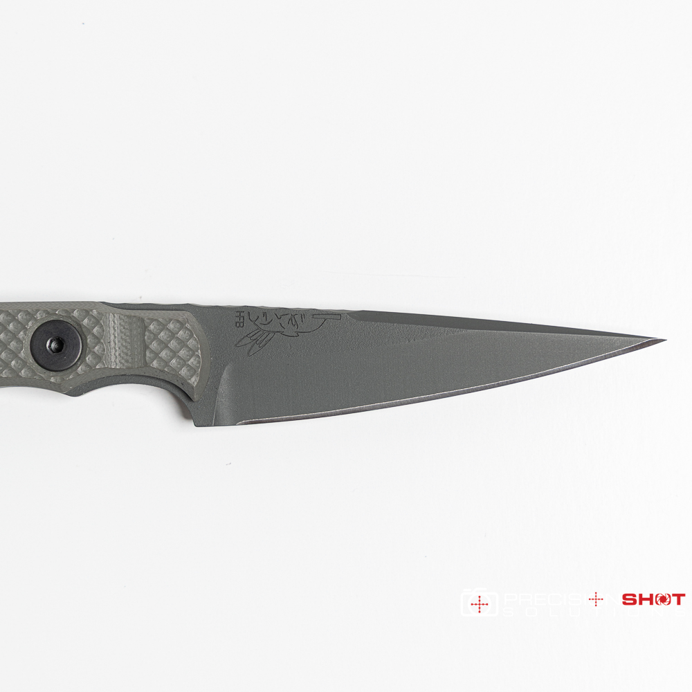 Half Face Blades Slender Man- Grey G10, Grey Cerakote - Image 8
