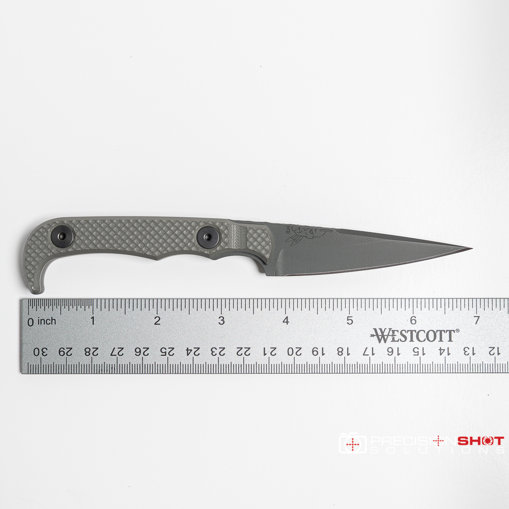 Half Face Blades Slender Man- Grey G10, Grey Cerakote - Image 12