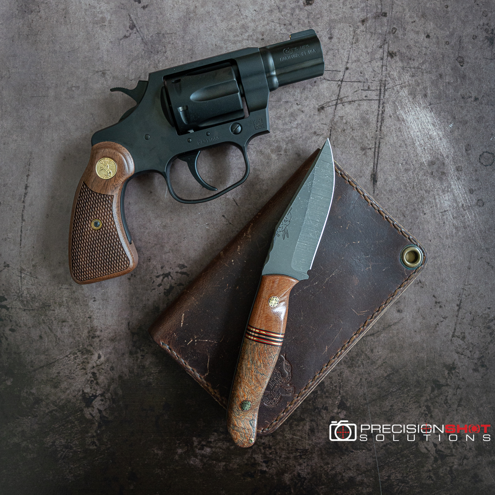 HFB Crow Cub vintage micarta/teak