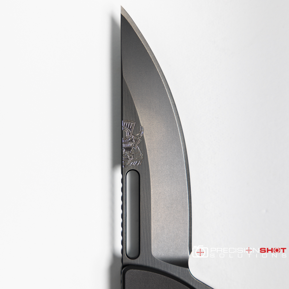 Half Face Blades Kwaiken Folder- Camel Bone with Rafir Nobil Wasp Uranium Glow split - Image 12