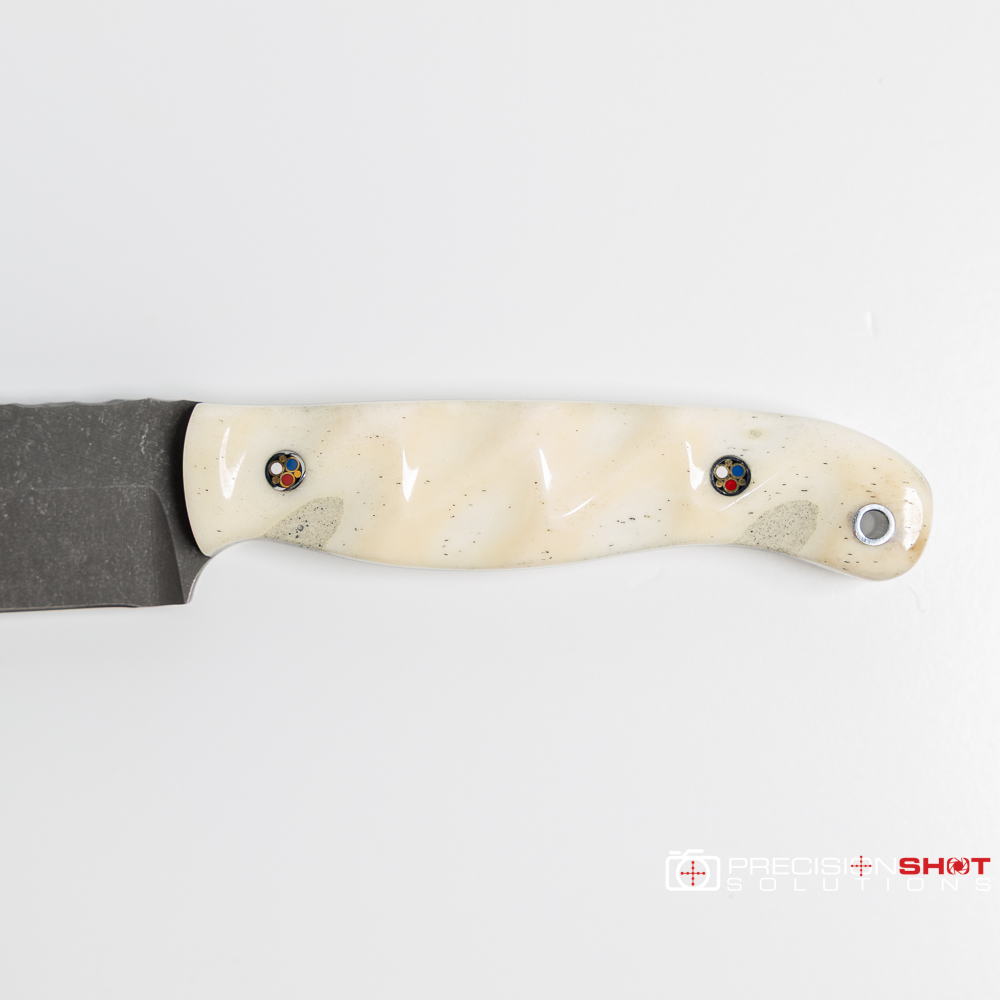 Half Face Blades Crow Jr- Camel bone, patriot pins - Image 9
